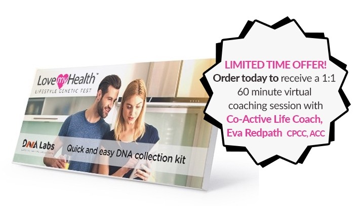 Love My Health - Lifestyle Genetic Test + Virtual Coaching Session with Eva Redpath
