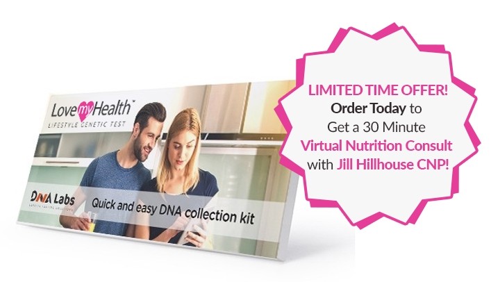 Love My Health - Lifestyle Genetic Test + Consultation with a Nutritionist